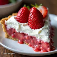 Easy NoBake Strawberry Icebox Pie Recipe Summer Delight