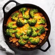 OnePan Cheesy Beef Broccoli Skillet Easy Skillet Meals Ground Beef