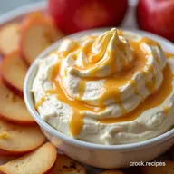 Caramel Cream Cheese Dip The Easiest Apple Dip EVER