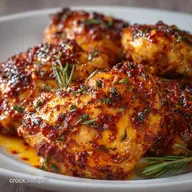 Oven Baked Boneless Thighs for 6 Servings