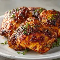 Oven Roasted Boneless Thighs: Juicy