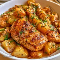 Parmesan Garlic Chicken and Potatoes