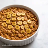 Peanut Butter Banana Baked Oatmeal A Hug in a Dish