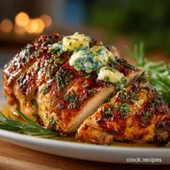 Foolproof Juicy Roasted Turkey Breast with Garlic Herb Butter