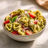 Pesto Tortellini Pasta Salad Recipe in 15 Minutes