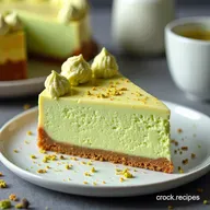 Pistachio Dream Decadent Pistachio Cream Cheesecake Recipe