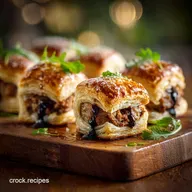 Pork and black pudding sausage rolls Proper pubstyle snack recipe
