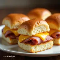 Proper Cheesy White Trash Sliders Baked Ham Swiss Roll Recipe