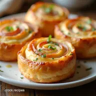 Flaky Puff Pastry Ham Gruy&egrave;re Pinwheels Recipe