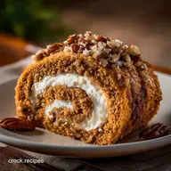 Pumpkin Pecan Cake Roll: The Ultimate Autumn Dessert with Cream Cheese Filling