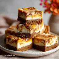 Pumpkin Spice Cheesecake Bars: Baked with Creamy Graham Crust