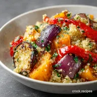 Quick Quinoa Salad with Roasted Vegetables in 20 Minutes