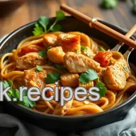 Quick & Delicious Stir-Fry Chicken Noodles in 35 Minutes: My Go-To Recipe!