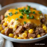 Creamy Ranch Beef Sweet Corn Casserole Easy Weeknight Bliss