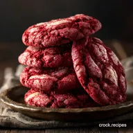 Red Velvet Cake Mix Cookies Effortless Crinkle Recipe