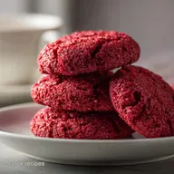 Red Velvet Cookies Recipe for 24 Servings