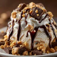 Reeses Overload Ice Cream Sundae My Dream Cake Recipe