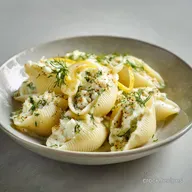 Jumbo Pasta Shells: Ricotta Lemon Baked Perfection