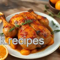 Easy & Juicy Roast Baharat Chicken with Sweet Mandarins: My Fail-Proof Herb Glazed Method