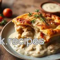 Delicious Roast Chicken Pie with Creamy Fennel Sauce: Ultimate Comfort Food!