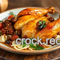 How My Grandmother Mastered Roast Chicken with Olive Salsa Delight