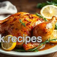 Ultimate Roast Chicken with Rosemary & Lemon Flavor: My Family's Favorite!
