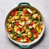 Mediterranean Veg Dinner Ideas Try My Halloumi Traybake