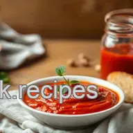 Vibrant Roasted Red Pepper Sauce - Healthy & Easy: A Flavorful Delight