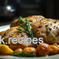 Juicy Bone In Chicken Breast Recipes: Rosemary Lemon Roast