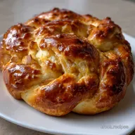 Rosh Hashanah Recipes: Majestic Honey-Glazed Apple Challah