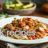 How to Make the Best Saut&eacute;ed Lentils Chicken Hearty Salad