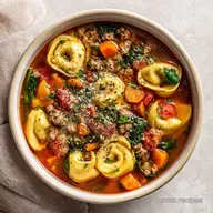Italian Sausage Tortellini Soup