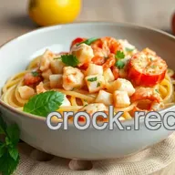 Saut&eacute;ed Blue Lobster Meat Linguine Delight