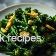 How to Make Broccolini: Easy Saut&eacute;ed Broccolini with Garlic & Lemon