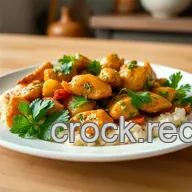 Easy & Juicy Saut&eacute;ed Chicken with Indian Spices - Your Weeknight Winner!