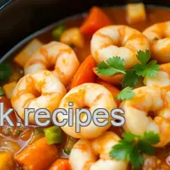 Savoring Shrimp Crock Pot Meal in 4 Hours