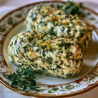 Savory Compound Butter with Fresh Garlic