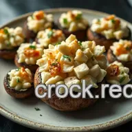 Easy Savory Crab Stuffed Mushroom Recipe: A Gourmet Appetizer