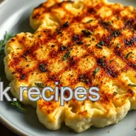 Easy & Flavorful Grilled Cauliflower Steak: My Go-To Herb Marinated Recipe