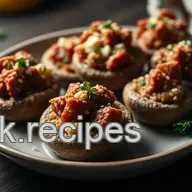 Easy & Savory Stuffed Mushrooms Sausage Recipe: Perfect for Any Occasion