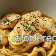 Easy Chicken Crock Pot Recipes: Savory Slow-Cooked Lemon Herb Chicken