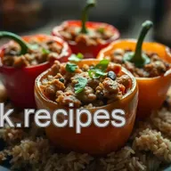 Savory Stuffed Bell Peppers Recipe: My Family&rsquo;s Favorite Delight