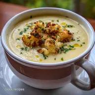 Cauliflower Soup: Silky Smooth Roasted Garlic Recipe