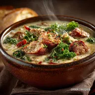 The Chefs Hearty Zuppa Toscana Silky Sausage and Kale Soup