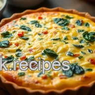 My Easy & Delicious Simple Quiche Recipe No Crust for Any Occasion