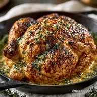 Simple Roast Chicken Butter: Crispy