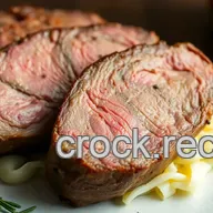 Slow Cooked Beef Sirloin Tip Roast Tender Joy