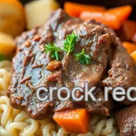 Easy & Juicy Slow Cooker Beef Knot - Tender & Flavorful: My Family Favorite