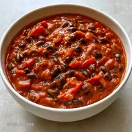 Black Bean Chili for 6 Servings