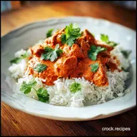 Slow Cooker Butter Chicken with No Fancy Ingredients | Creamy